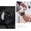 men Ultra-Thin Automatic Stainless Steel Date Mesh Waterproof Watch 6