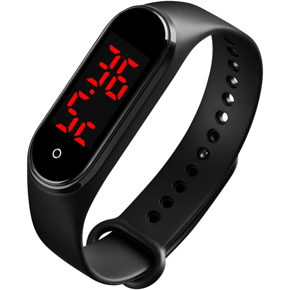 Digital Sport Electronic Led Touch Screen Clock Wrist Watch Light 6953698786906
