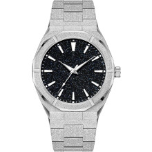 Sky Stainless Steel High-Grade Frosted Waterproof Wristwatch