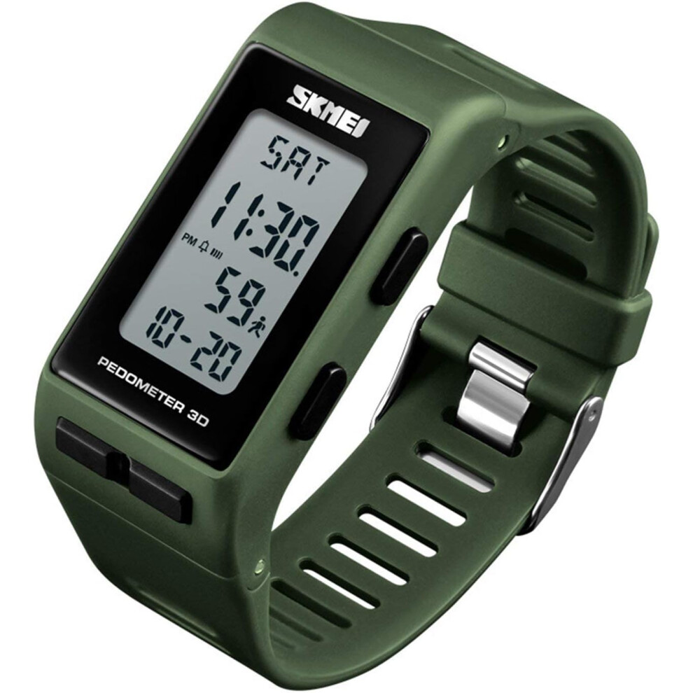 Digital Watch Pedometer Calorie Led Electronic Wrist Watch 6953698787576