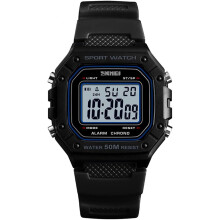 men Digital Watch Square Waterproof Chronograph Watches