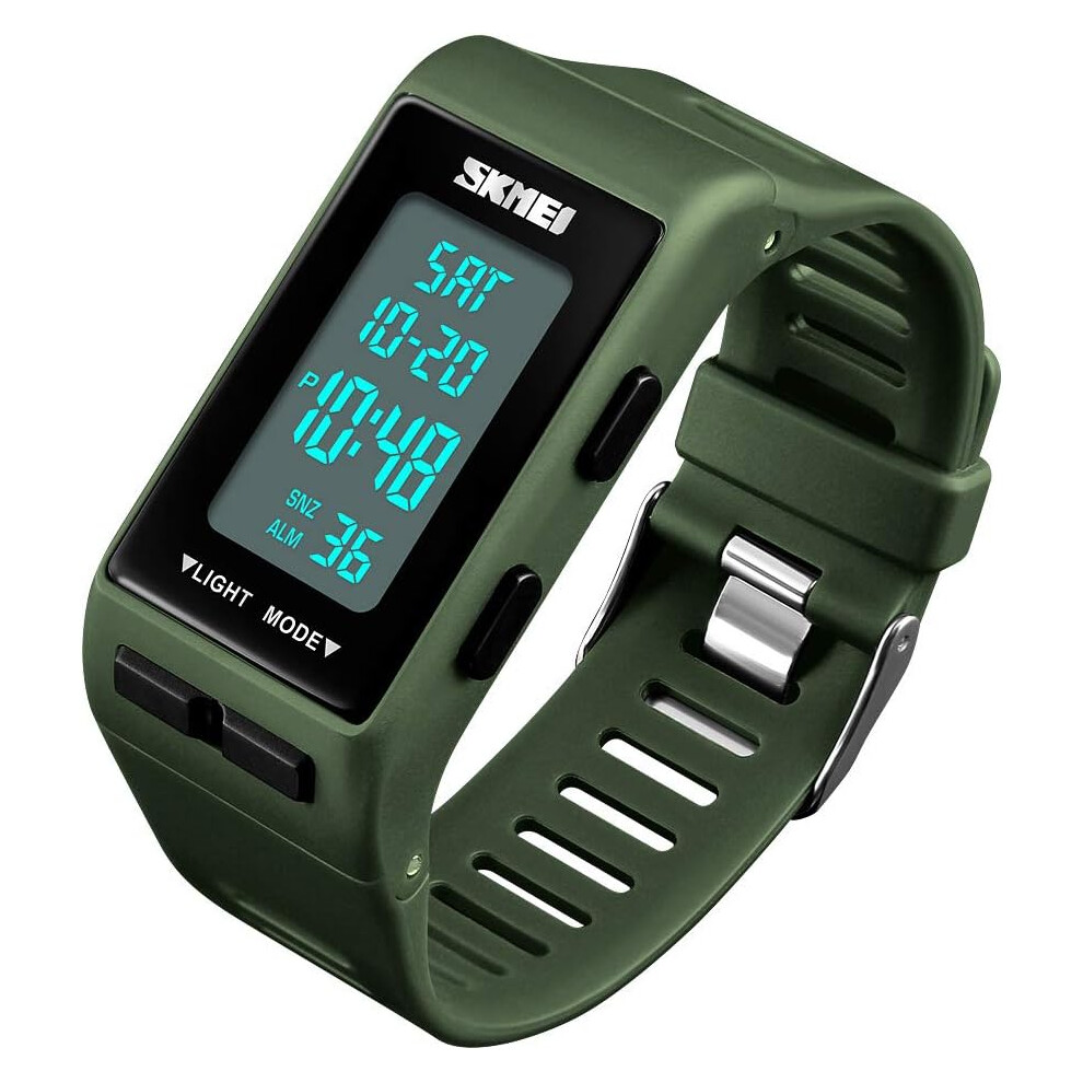 Sport Digital Wrist Watch 12/24 Hour Alarm Waterproof Electronic Bracelet Watches 6953698786715