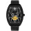 Mechanical Watch Black Leather Rectangle Watch Automatic Watches 1