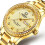Diamond Gold Automatic Mechanical Watch Chic Dress Watch 2