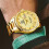 Diamond Gold Automatic Mechanical Watch Chic Dress Watch 4