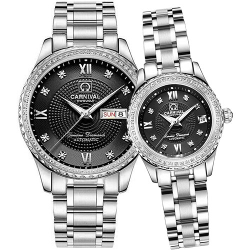 Diamond Gold Automatic Mechanical Watch Chic Dress Watch