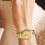Diamond Gold Automatic Mechanical Watch Chic Dress Watch 6