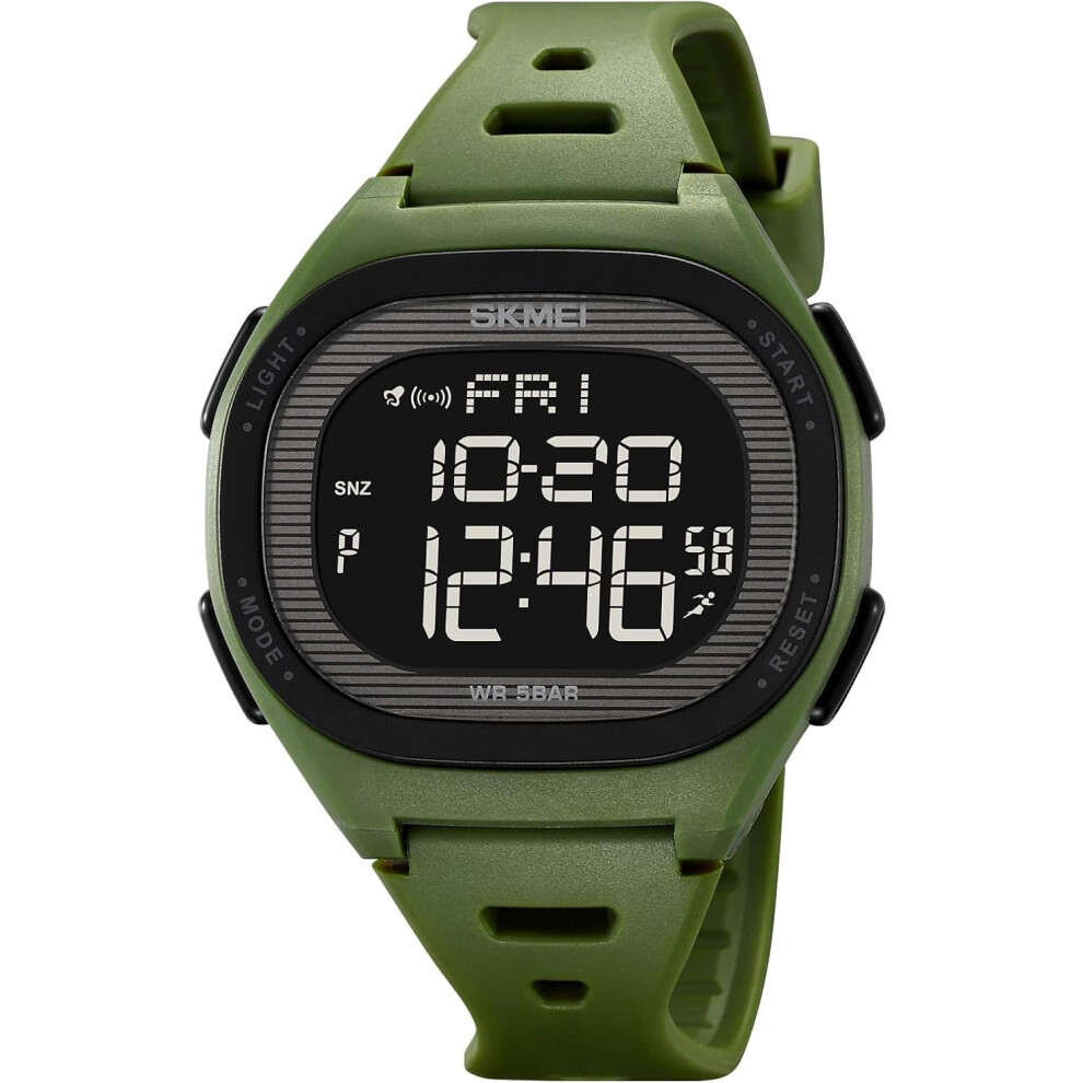 Photos - Wrist Watch men Digital Watch Waterproof LED Watches Square Digital Watches