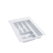 Rev-a-raft GCT-2W-52 Taietoare de plastic lucios de garnitura medie-to-potrivita 6 compartimentul tava Insert Organizator de ustensile pentru ser