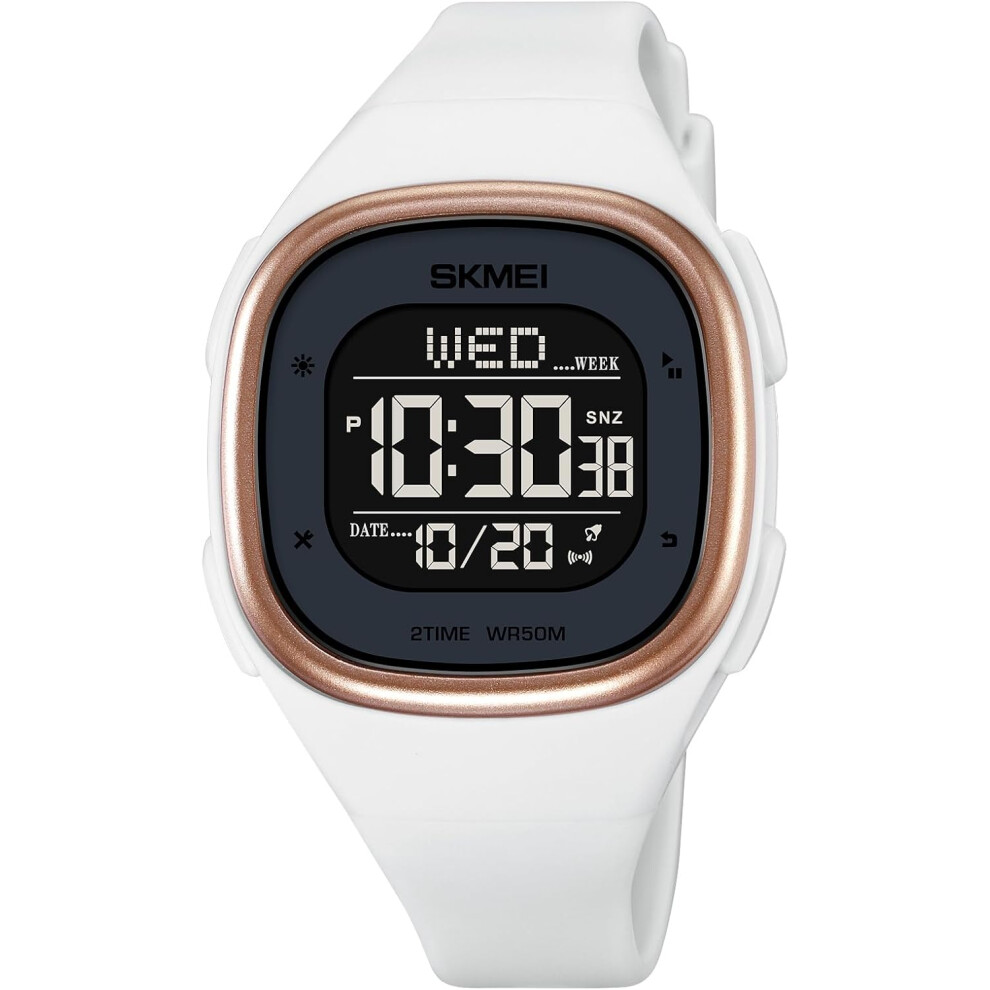 Square Digital Watch Waterproof Wrist Watch 6953698796387