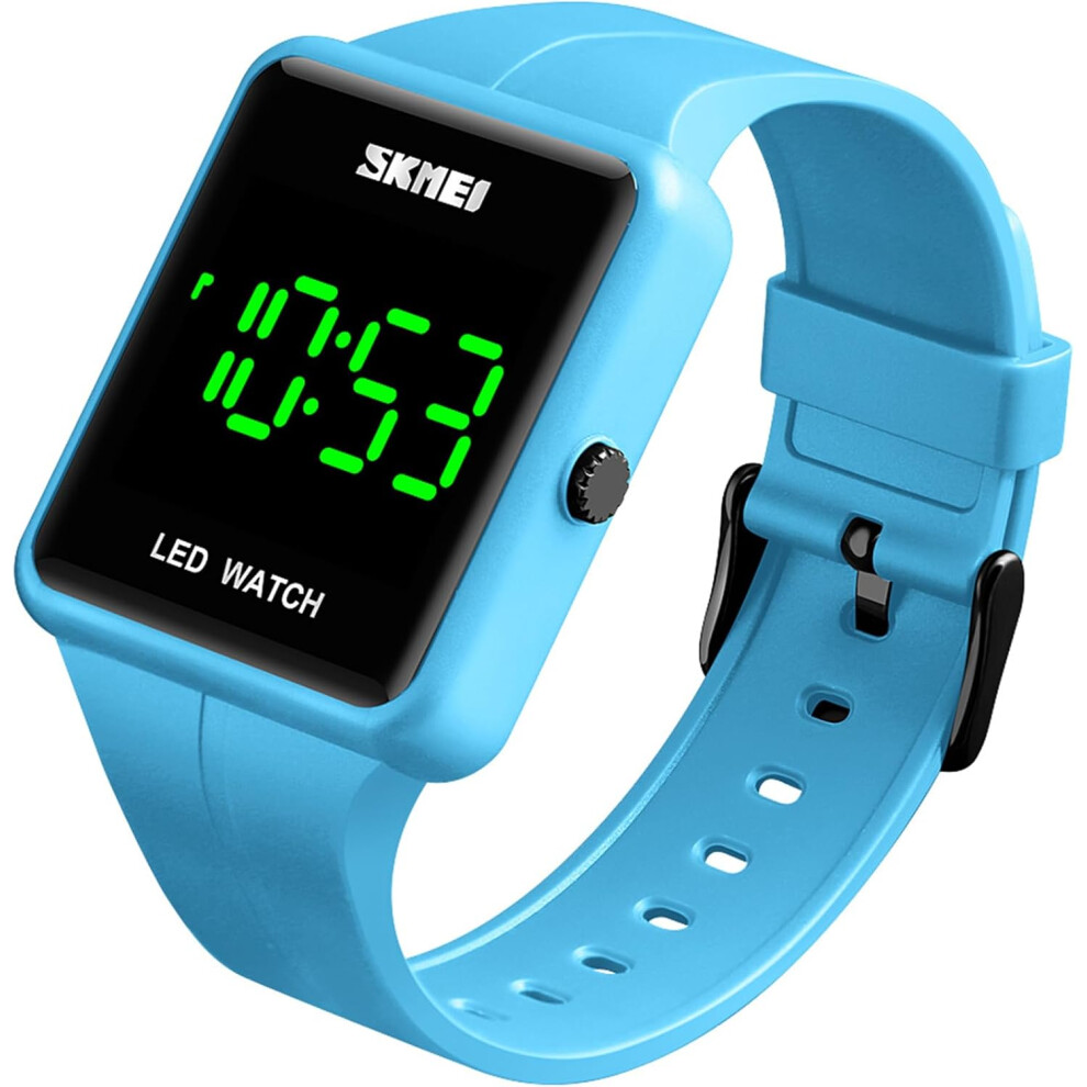 Led Digital Watch Date Time 3Bar Waterproof Wrist 6953698797155