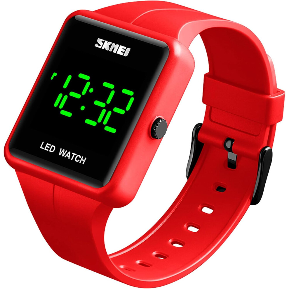 Led Digital Watch Date Time 3Bar Waterproof Wrist 6953698797162