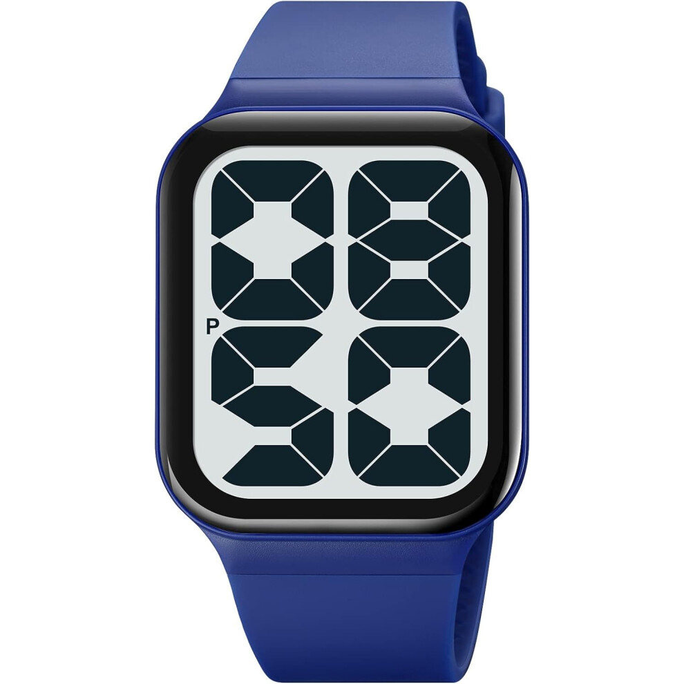 Led Digital Watch Date Time 3Bar Waterproof Wrist 6953698797216