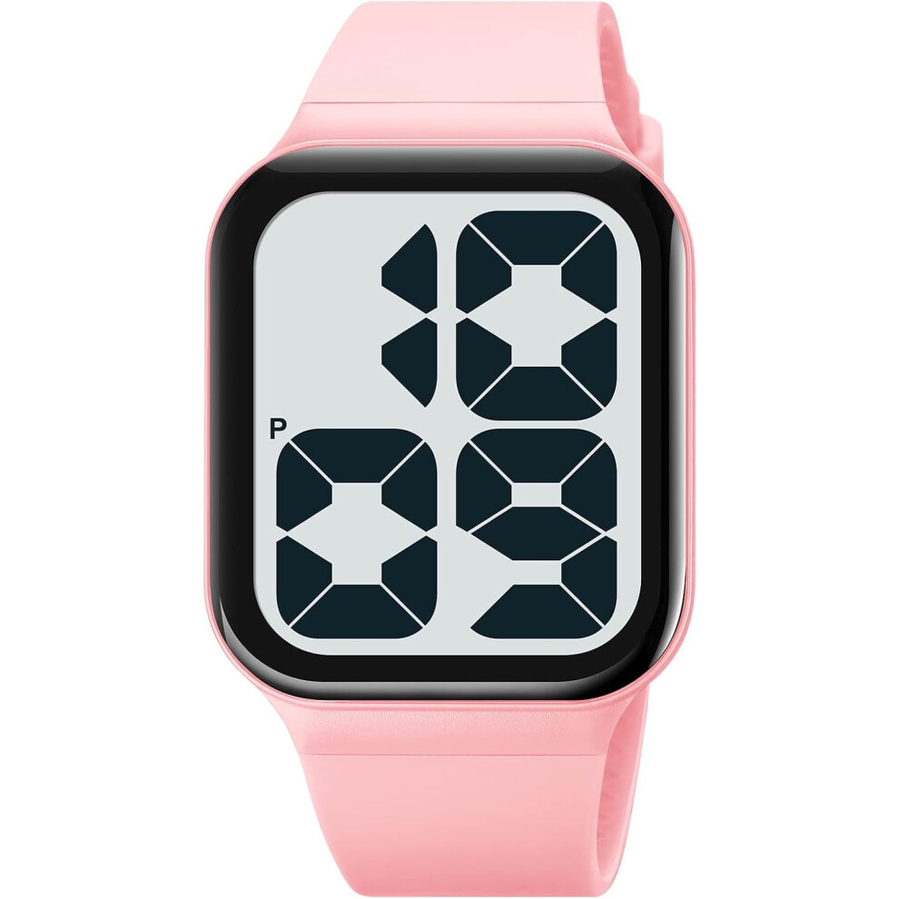 Led Digital Watch Date Time 3Bar Waterproof Wrist 6953698797223