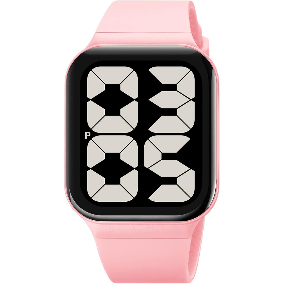 Led Digital Watch Date Time 3Bar Waterproof Wrist 6953698797254