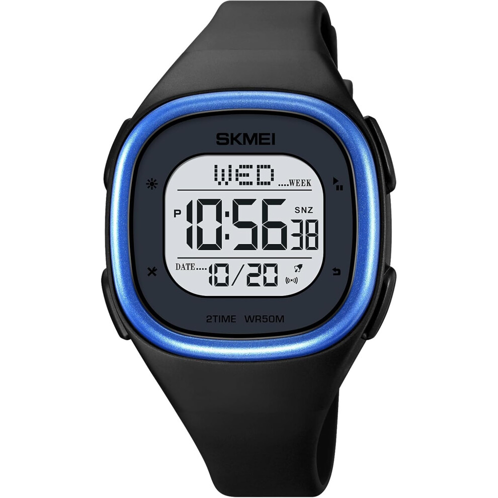 Square Digital Watch Waterproof Wrist Watch 6953698796332