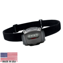 Princeton Tec Quad Tactical LED Head Torch - 4 Modes - 78 Lumens