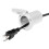 Guest AC Universal Plug Holder - White 1