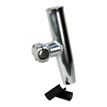 Ce Smith Adj Mid Mt Rod Holder Aluminum 7/8" Or 1" W/Sleeve