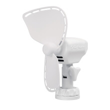 Caframo Ultimate 24V 2-Speed 7" Fan White W/ Ligher Plug