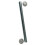 C.E. Smith Package Roller Shaft 1/2" x 6-1/4" w/Cap Nuts - Zinc 1
