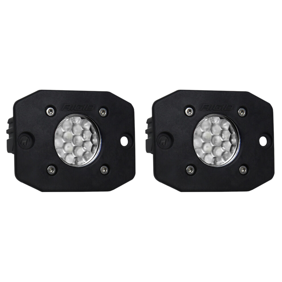 RIGID INDUSTRIES Ignite Backup Kit Black Flood Flush Mount: Mounting Accessories For Offroad Use