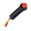 Paneltronics LED Indicator Light - Red - 240 VAC - 1/4" 1