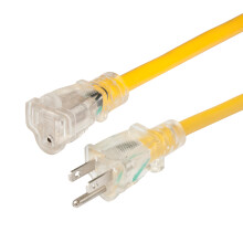 Marinco 14/3 Lighted Extension cord - Non-Locking - 15A - 25 150025NL]