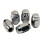 C.E. Smith Chrome Acorn Wheel Nuts - 1/2"-20 1