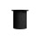 Black Fluted Side Table Axel Birlea 9
