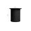 Black Fluted Side Table Axel Birlea 5