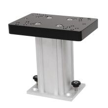 Cannon Downriggers Aluminum Fixed Base Pedestal Mount 6 1904031