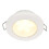 Hella Euroled 75 3" Round 12V Warm White Spring Mount White 1