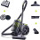 Black + Decker Black + Decker Canister Vacuum - Large-Capacity Bin, Anti-Allergen HEPA, Adjustable Suction, Multi-Cyclonic System, Washable Filter 1