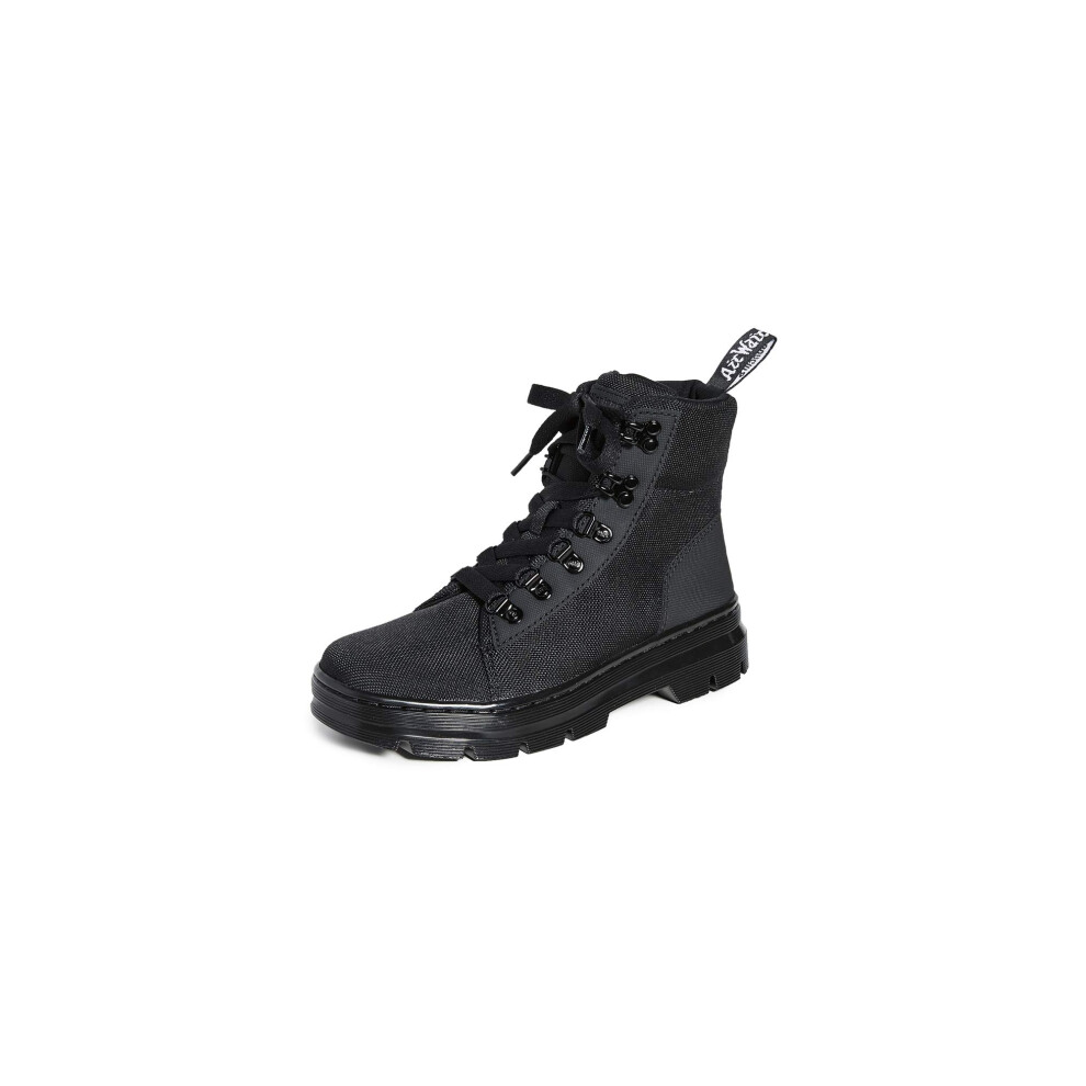 Dr. Martens Women's Combs W Combat Boot Black/Black 6