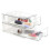 Marc Jacobs Isaac Jacobs Medium Stackable Organizer Drawer 125    x 83    x 41     Clear Plastic Storage Box  PullOut Bin  Home  Offic 5