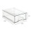 Marc Jacobs Isaac Jacobs Medium Stackable Organizer Drawer 125    x 83    x 41     Clear Plastic Storage Box  PullOut Bin  Home  Offic 3