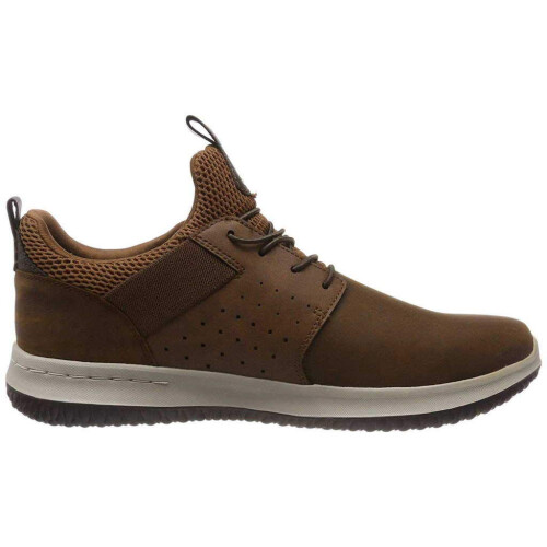 Skechers Skechers ανδρικά Sneakers Delson- Axton, Σκούρο Καφέ, 13 US 1