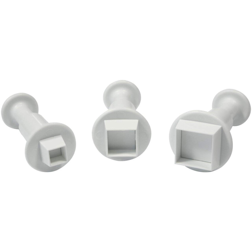 Pme Plunger Cutters Square 3Pack Size 3