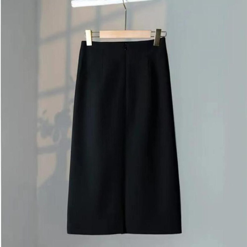 (2XL, as the picture) Women&apos;s Sexy Bodycon Skirts Premium Stretch Office Pencil Skirt High Waist Below Knee line Skirt Classic and Flattering Business Casual Outfits