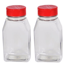Skyway Supreme Large 16 oz Plastic Spice Sticks Conatori de condimente de condiment - Cap Cap Cap ?i Sifter Spice Shaker - Reumple?i perfecta pen