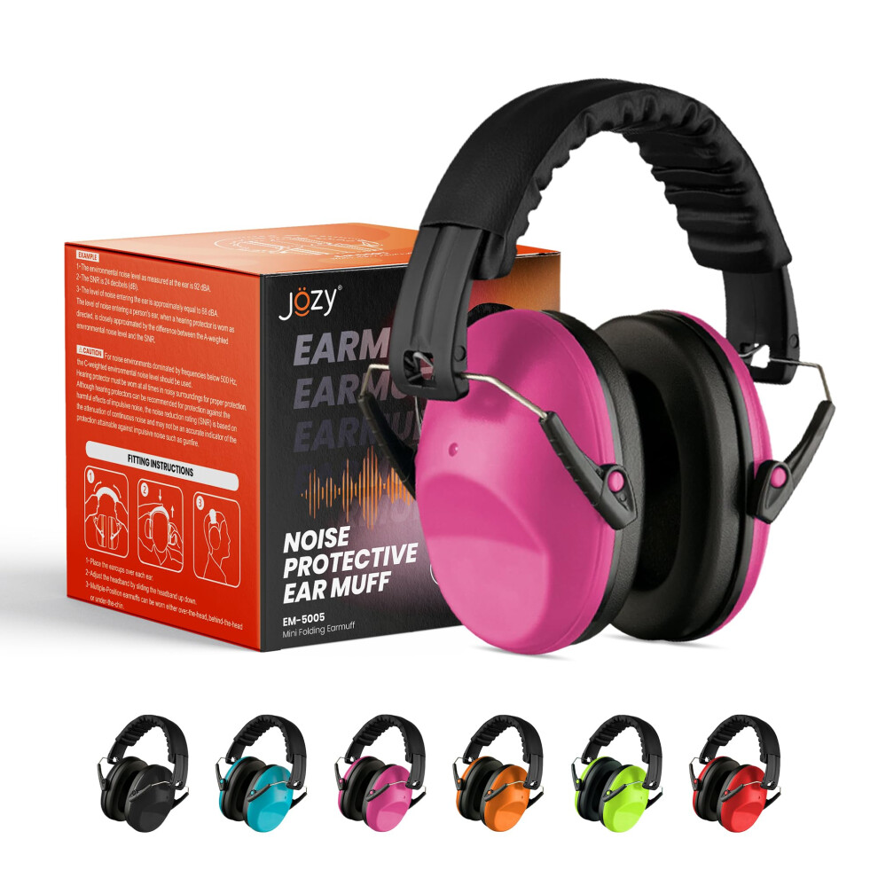 Jozy Noise Canceling Headphones For Kids Snr 26Db Ear Protection For Autism Sound Proof Sensory Muffs For Hearing Concerts 628942630453
