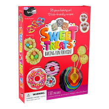 SpiceBox Bages?t til b?rn Bage Madlavningss?t Aktivitetss?t til b?rn DIY Bageleget?j Begynder Lave og lege S?de l?kkerier Cookies Pie Pops Pretze