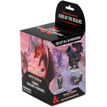 WizKids D&D Icons of The Realms: Fizban's Treasury of Dragons - Booster (Set22) - Obsahuje 4 miniatúry, vopred namalované, vopred zostavené Dunge