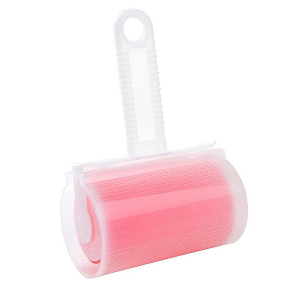 (pink) Reusable Lint Remover: Washable Silicone Dust Wiper & Pet Hair Comb Tool – Versatile Sticky Roller Brush For Effective Cleaning Of Cat And Dog H