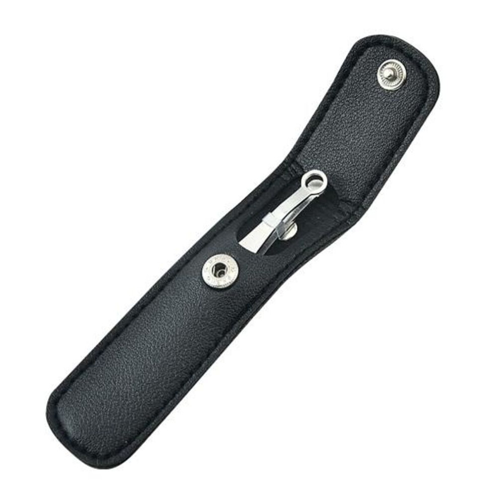 (black) Nose Trimmer Tweezers Rustproof Universal Stainless Steel Round Tip Hair Removal Tweezers For Men