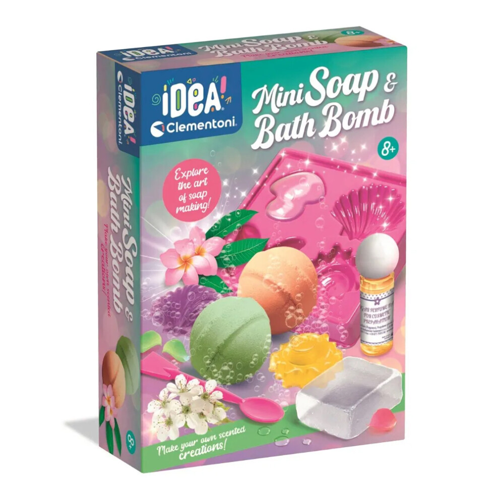 New Clementoni Mini Soaps & Bath Bombs