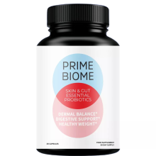 Prime Biome Probiotics - Skin & Gut Health, 1 Month Supply