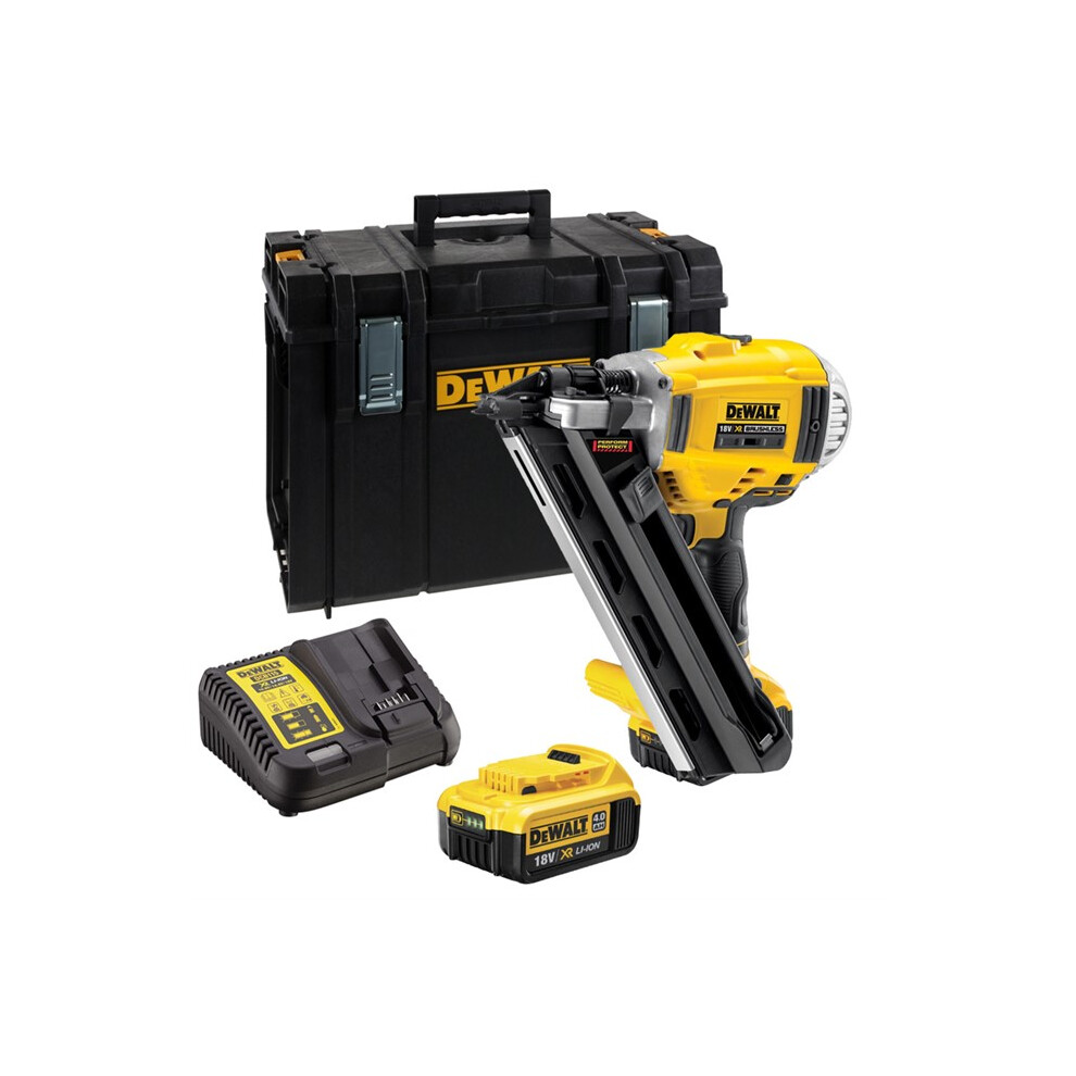 DeWalt XR DCN692M2 Cordless 18v Brushless 90mm Gasless Framing Nailer 2 X 4ah