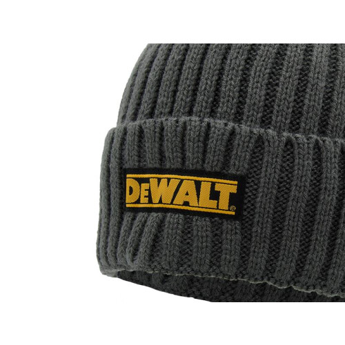 DeWalt Dewalt Indianapolis Grey Knitted Beanie Hat DEWINDBEAN 2